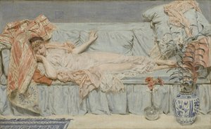 Zambaklar, 1866 by Albert Joseph Moore
