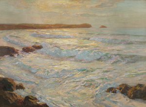 Yaz Denizi, Newquay, Cornwall, 1920 dolayları