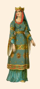 Cunegonda, consort to Emperor Henry II by Albert Kretschmer