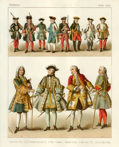 Fransız Kostümleri 1700-1750 by Albert Kretschmer