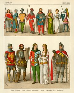 Alman Kostümü 1350-1400
