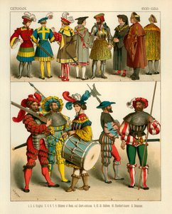 Alman Kostümü 1500-1550 by Albert Kretschmer