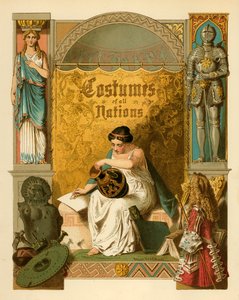 Title page for The Costumes of All Nations by Albert Kretschmer