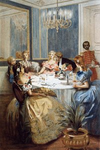 İkinci İmparatorluğun Parisli hanımları by Albert Lynch