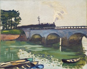 Saint-Jean-de-Luz'daki Köprü by Albert Marquet