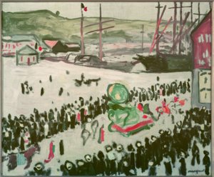 Sahilde karnaval by Albert Marquet