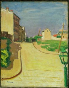 Yeşil fener ile sokak by Albert Marquet