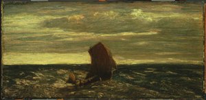 eve doğru bağlı by Albert Pinkham Ryder