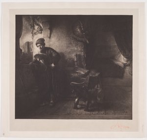 Genç okuma adam by Albert Repholtz