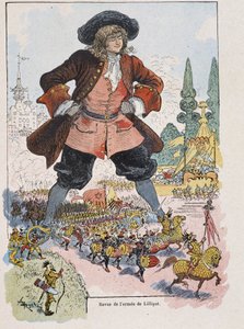 Gulliver, Lilliput Arm İncelemesinde - Swift