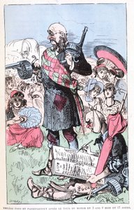 Philéas Fogg ve Passepartout, 3 yıl 8 ay 17 günlük dünya turundan sonra, Jules Verne parodisi, “” Saturnin Farandoul