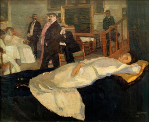 Atelierszene by Albert Weisgerber