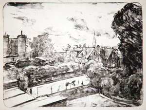 Hampstead, 1916  by Albert de Belleroche