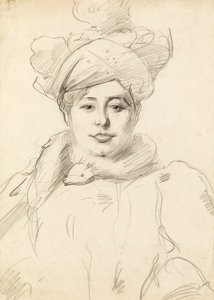 Şapkalı Kadın, 1905 dolaylarında by Albert de Belleroche