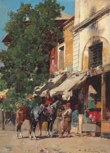 Çarşıda, İstanbul, 1881