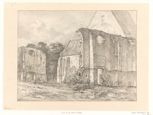 Bergen'deki kilise kalıntıları