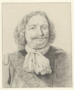 Egbert Meussen Kortenaer'in Portresi by Albertus Brondgeest