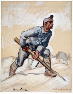 Güney-Batı Cephesi by Albin Egger Lienz