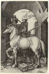 küçük at by Albrecht (after) Durer or Duerer