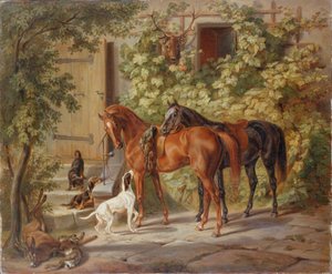 Verandadaki Atlar