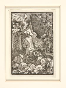 İnsanın Düşüşü ve Kefareti dizisinden Bahçedeki Acı by Albrecht Altdorfer