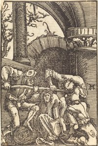 Dikenlerle Taçlandırılan İsa by Albrecht Altdorfer