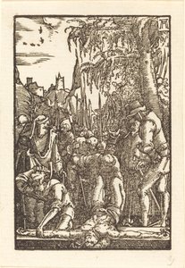 İsa çarmıha gerildi by Albrecht Altdorfer