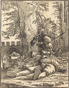 Jael ve Sisera by Albrecht Altdorfer