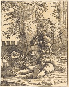 Jael ve Sisera by Albrecht Altdorfer
