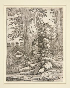 hapis ve kız kardeş by Albrecht Altdorfer