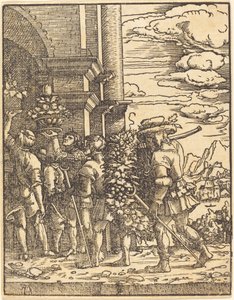 Joshua ve Caleb by Albrecht Altdorfer
