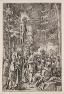 İsa çarmıhta by Albrecht Altdorfer