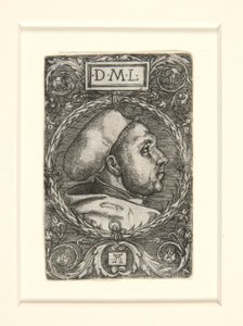 Martin Luther, 1521 by Albrecht Altdorfer