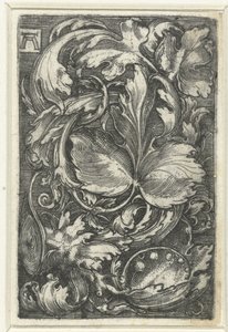 Süs bladranken bir araya geldi by Albrecht Altdorfer