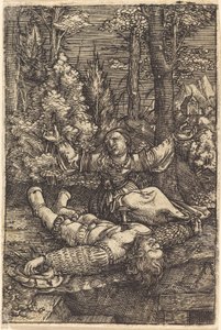 Pyramus ve Thisbe by Albrecht Altdorfer