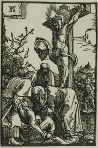 İnsanın Düşüşünden ve Kefaretinden Çarmıha Gerilme by Albrecht Altdorfer