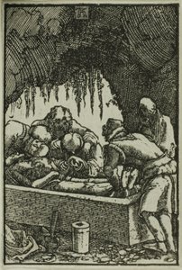 İnsanın Düşüşünden ve Kefaretinden Mezar, by Albrecht Altdorfer