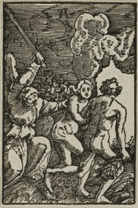 Cennetten Kovulma, İnsanın Düşüşü ve Kefareti by Albrecht Altdorfer