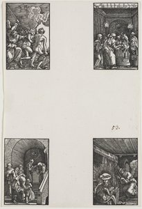 İnsanın Düşüşü ve Kurtuluşu by Albrecht Altdorfer