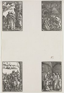 İnsanın Düşüşü ve Kurtuluşu by Albrecht Altdorfer