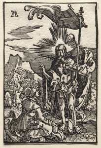 İnsanın Düşüşü ve Kefareti: Mesih'in St. Mary Magdalen'e Görünmesi by Albrecht Altdorfer
