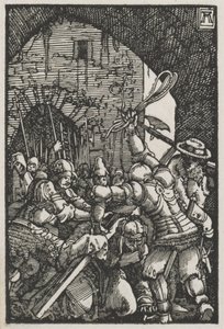 İnsanın Düşüşü ve Kefareti: Haçı Taşıyan İsa, c. 1515. by Albrecht Altdorfer