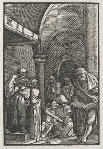 İnsanın Düşüşü ve Kefareti: İsa'nın Doktorlarla Tartışması, c. 1515. by Albrecht Altdorfer