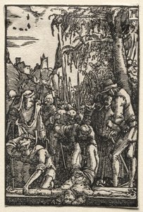 İnsanın Düşüşü ve Kefareti: Çarmıha Çivilenmiş İsa, c. 1515. by Albrecht Altdorfer