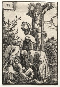 İnsanın Düşüşü ve Kefareti: Çarmıhtaki İsa, c. 1515. by Albrecht Altdorfer