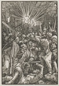 İnsanın Düşüşü ve Kefareti: Tutsak alınan İsa, c. 1515. by Albrecht Altdorfer