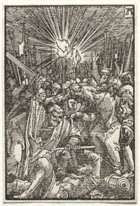 İnsanın Düşüşü ve Kefareti: İsa tutsak alındı, c. 1515. by Albrecht Altdorfer