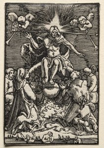 İnsanın Düşüşü ve Kefareti: Son Yargı by Albrecht Altdorfer