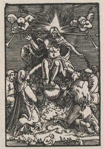 İnsanın Düşüşü ve Kefareti: Son Yargı by Albrecht Altdorfer