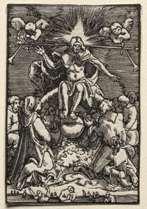 İnsanın Düşüşü ve Kefareti: Son Yargı, c. 1515. by Albrecht Altdorfer